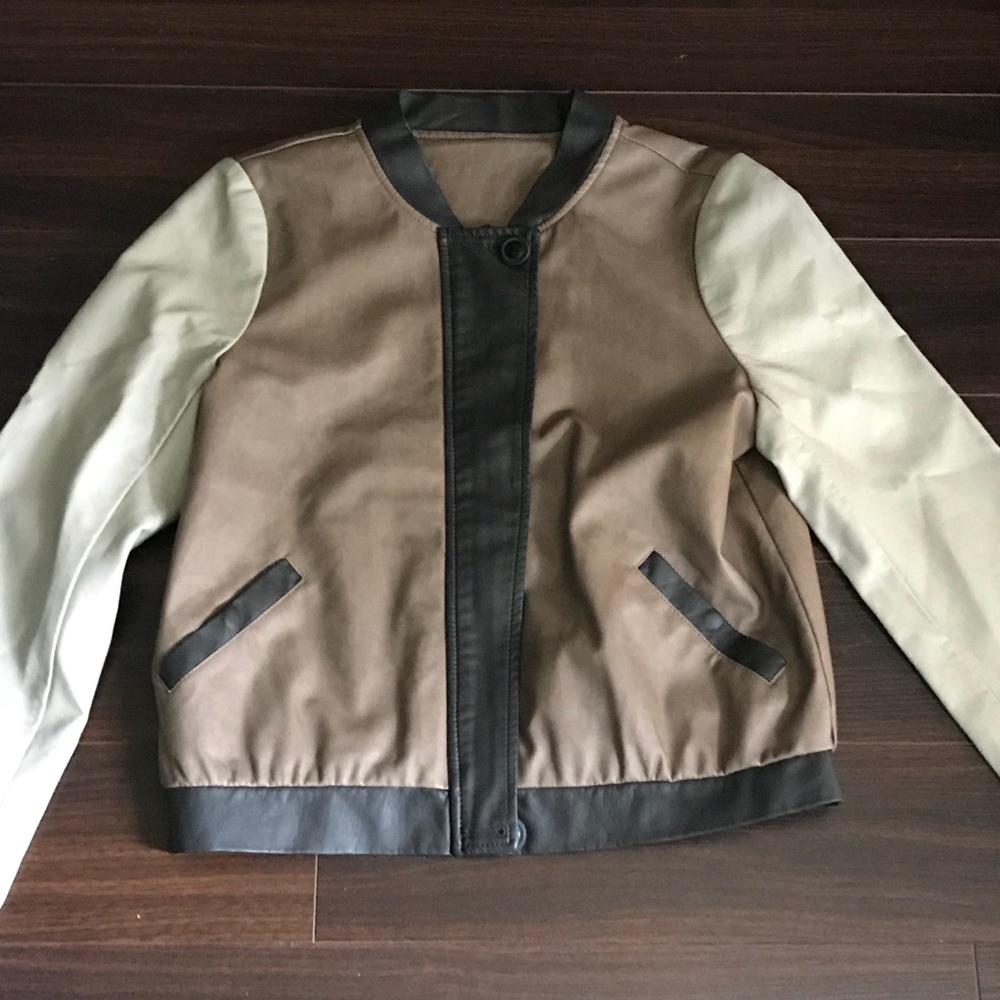 Romeo + Juliet Couture Faux Leather Jacket- Medium